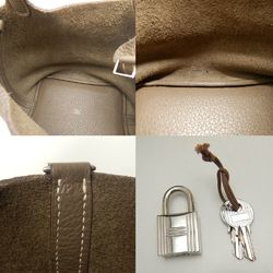 HERMES Hermes Picotin Lock PM Handbag Togo Etoupe 251889