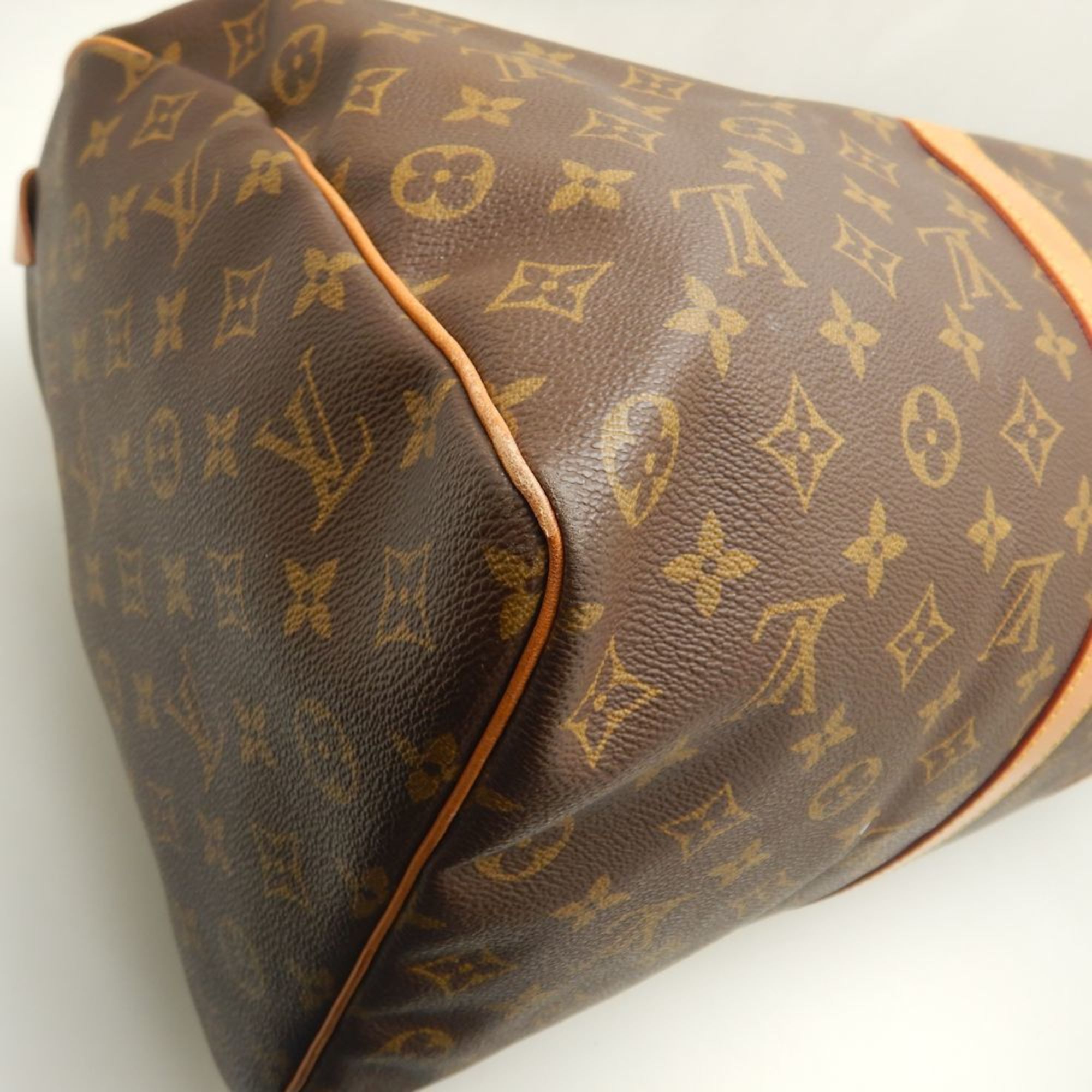 LOUIS VUITTON Louis Vuitton Monogram Keepall 50 M41426 Boston Bag Brown 251906