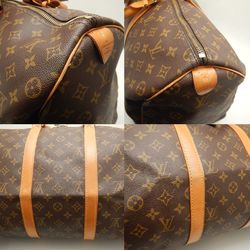 LOUIS VUITTON Louis Vuitton Monogram Keepall 50 M41426 Boston Bag Brown 251906