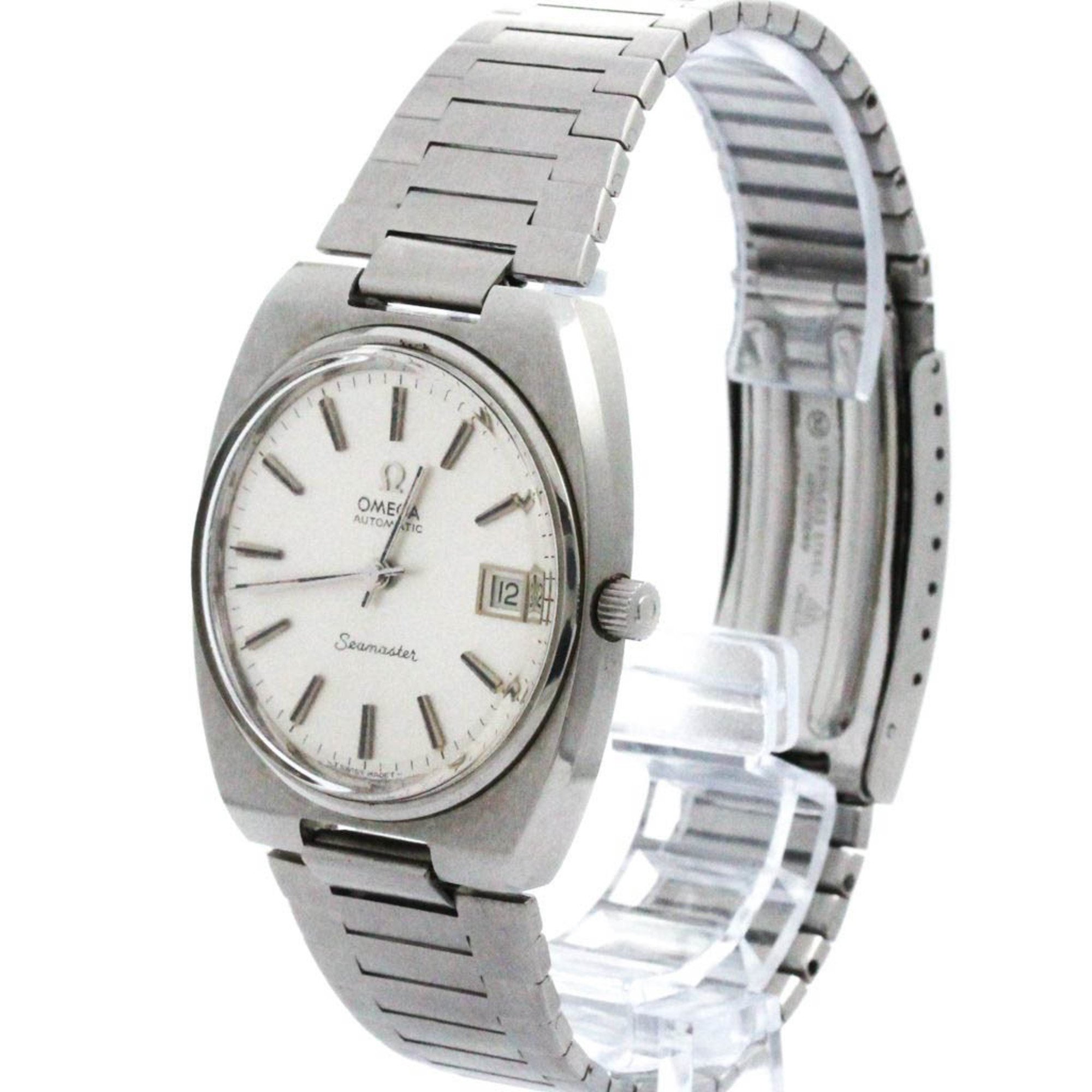 Vintage OMEGA Seamaster Cal 1012 Steel Automatic Mens Watch 166.0206 BF573235