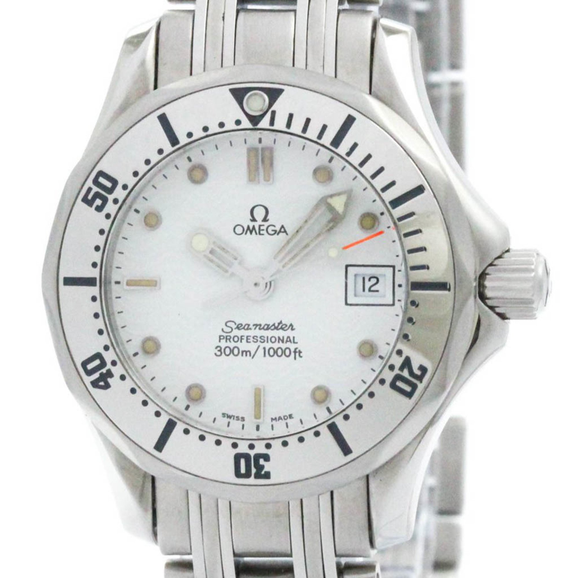 Polished OMEGA Seamaster Professional 300M Quartz Ladies Watch 2582.20 BF574114