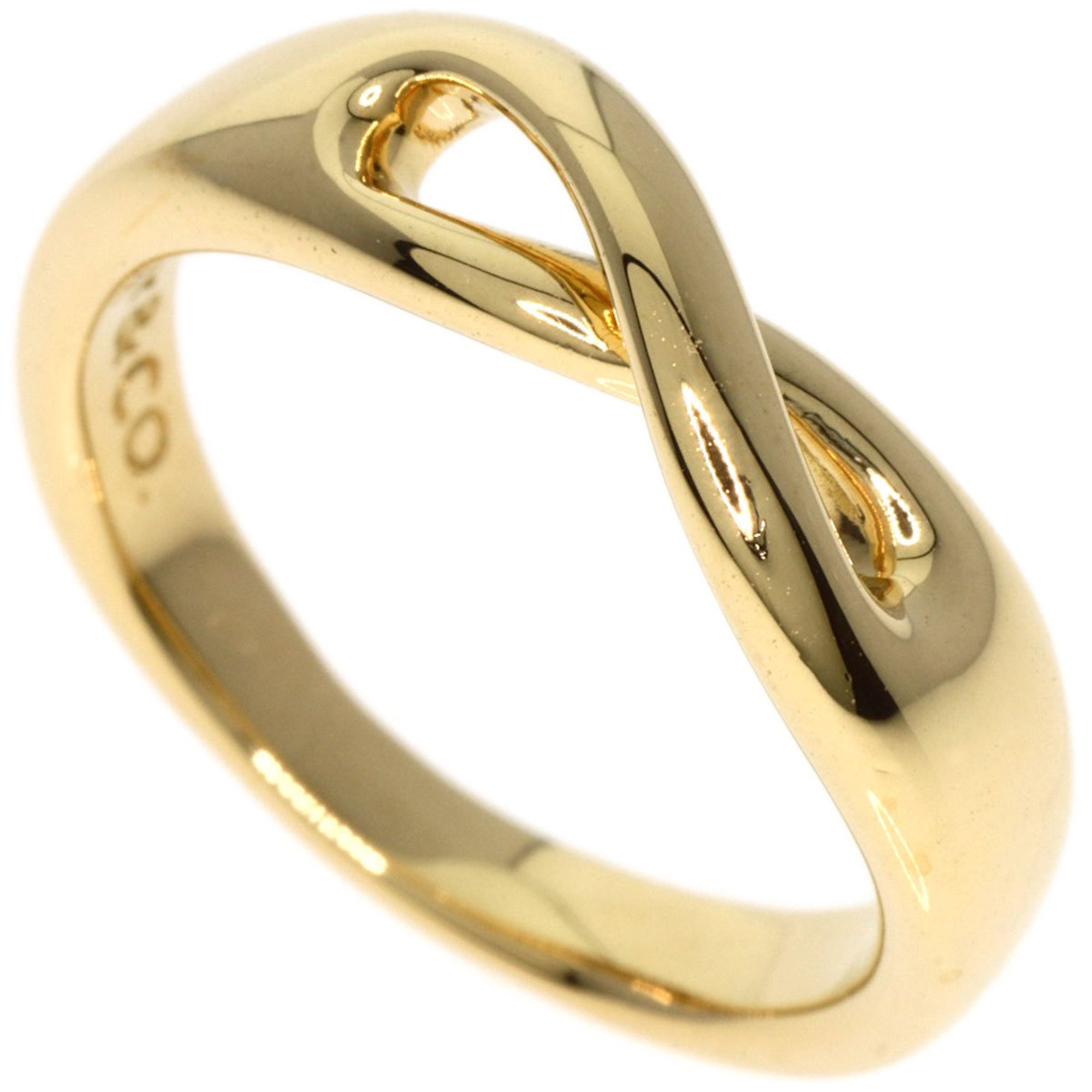 Tiffany & Co. Infinity Ring, 18K Yellow Gold, Women's, TIFFANY