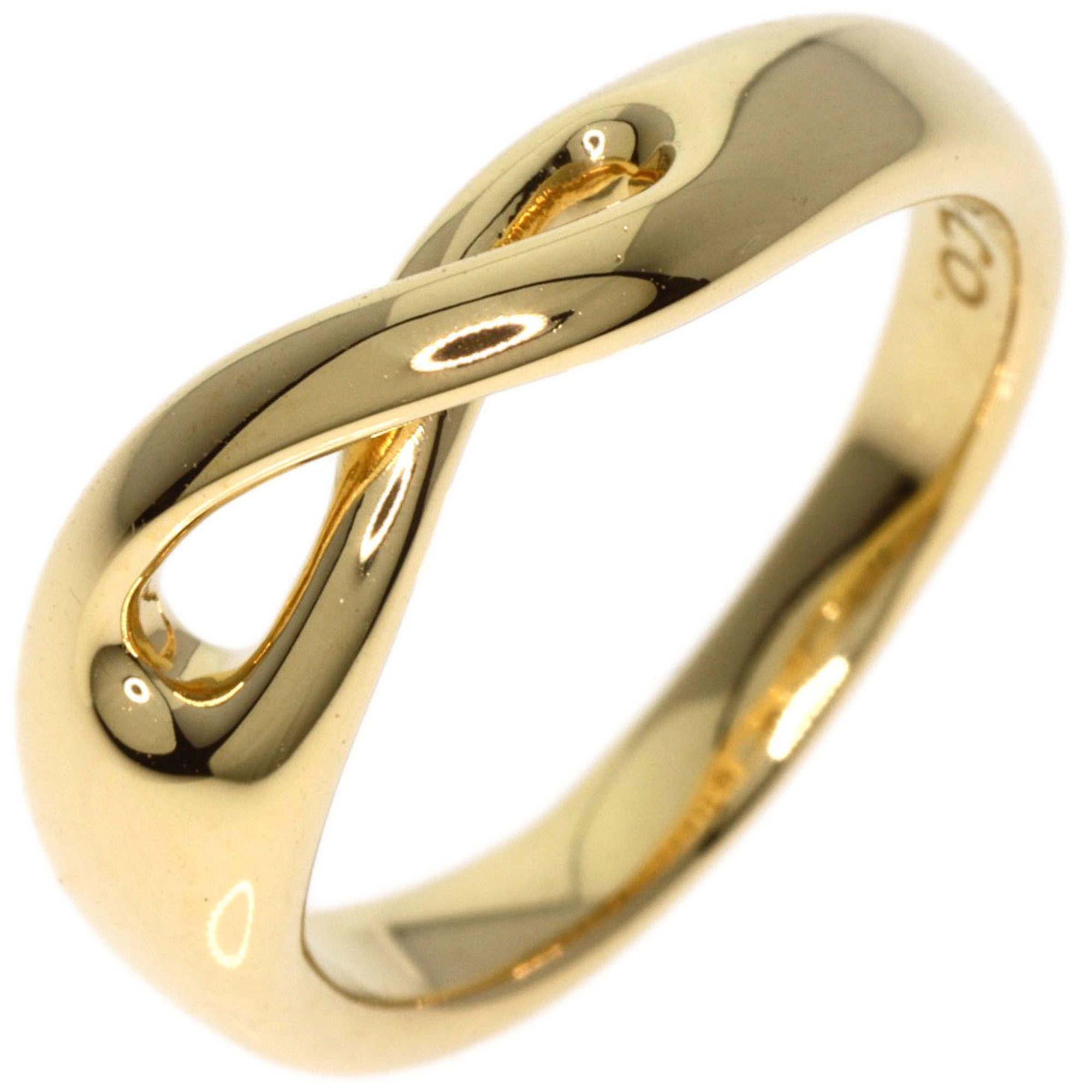 Tiffany & Co. Infinity Ring, 18K Yellow Gold, Women's, TIFFANY