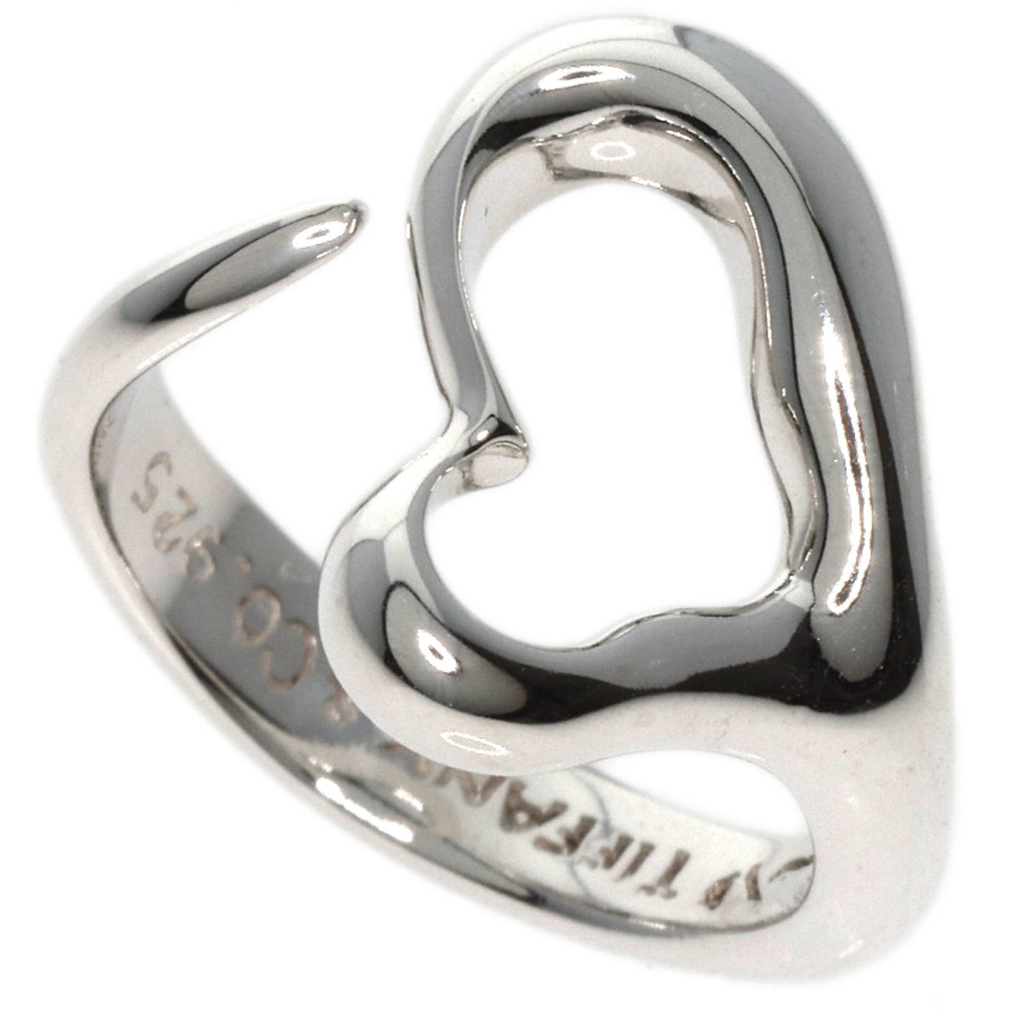 Tiffany & Co. Heart Ring, Silver, Women's, TIFFANY