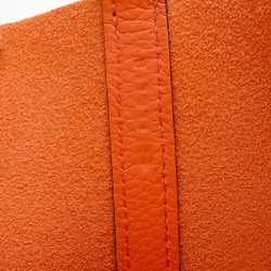 Hermes Picotin Lock PM 18 Handbag Taurillon Orange Anne B Stamp