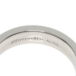 Tiffany T TWO Narrow Ring, 18K White Gold, Women's, TIFFANY&Co.