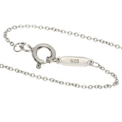 Tiffany Atlas Square Necklace Silver Women's TIFFANY&Co.