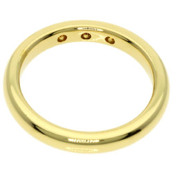 Tiffany Stacking Band 3P Diamond Ring, 18K Yellow Gold, Women's, TIFFANY&Co.