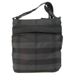 Burberry Checked Shoulder Bag Nylon Material Women's BURBERRY