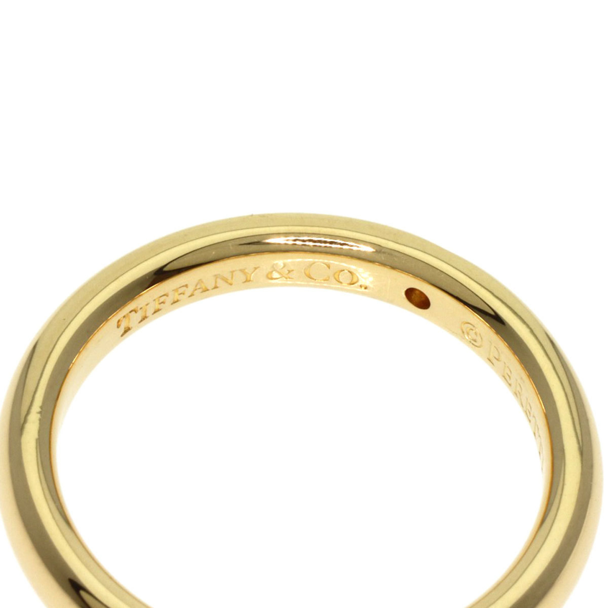 Tiffany Stacking Band 1P Diamond Ring, 18K Yellow Gold, Women's, TIFFANY&Co.