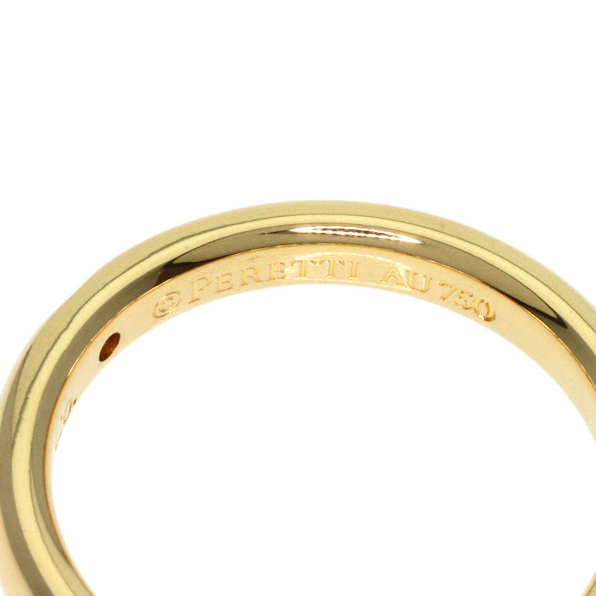 Tiffany Stacking Band 1P Diamond Ring, 18K Yellow Gold, Women's, TIFFANY&Co.