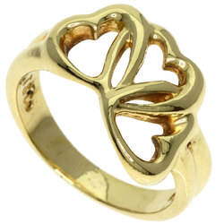 Tiffany & Co. Triple Heart Ring, 18K Yellow Gold, Women's, TIFFANY