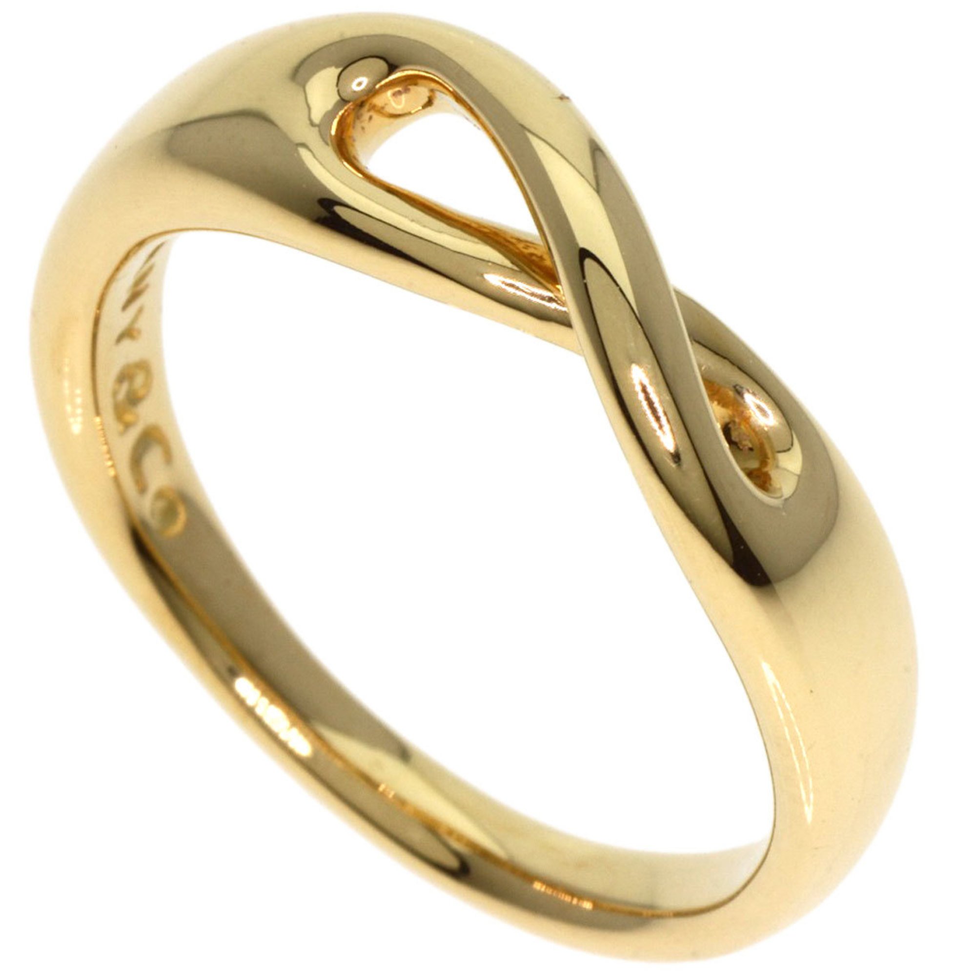 Tiffany & Co. Infinity Ring, 18K Yellow Gold, Women's, TIFFANY