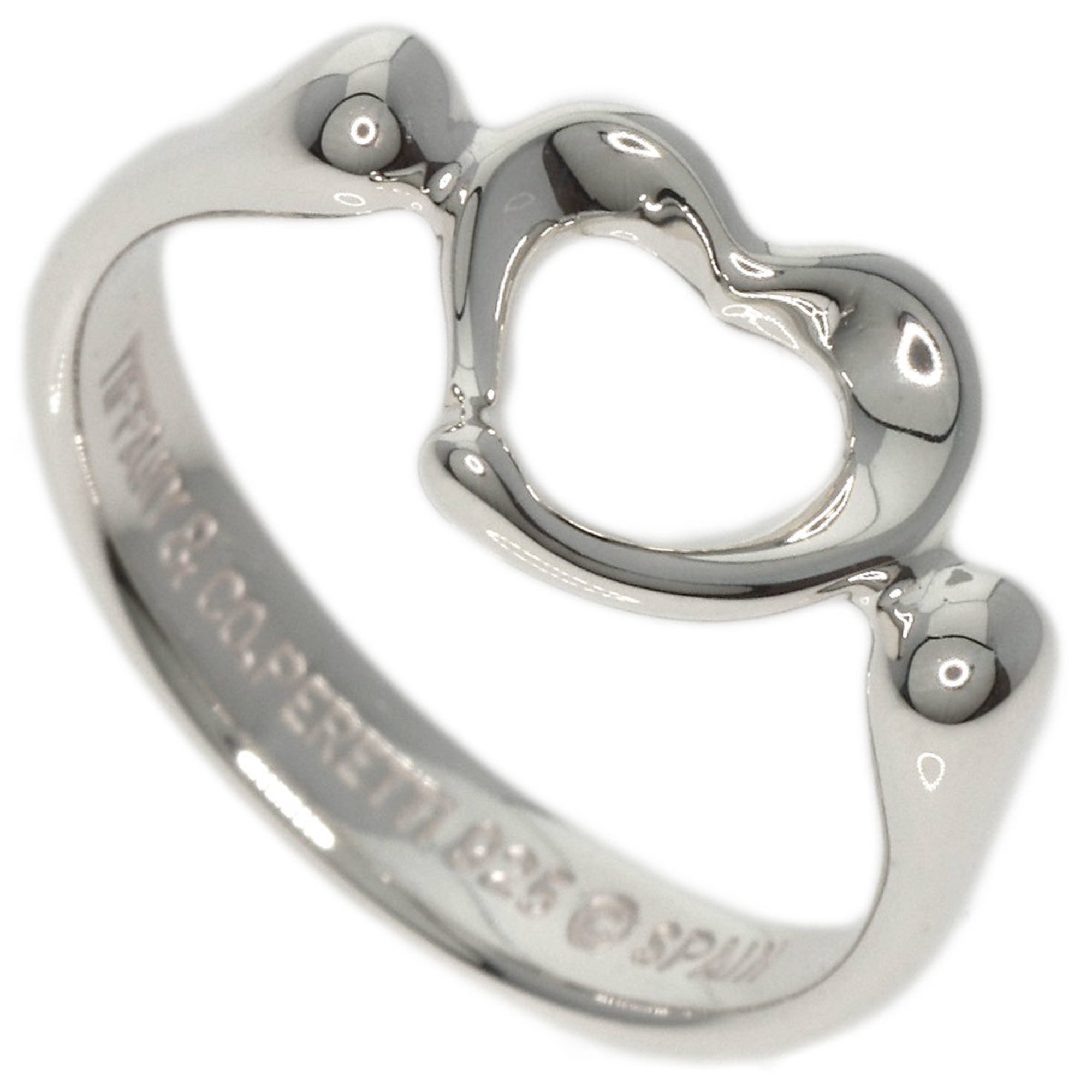 Tiffany & Co. Heart Ring, Silver, Women's, TIFFANY