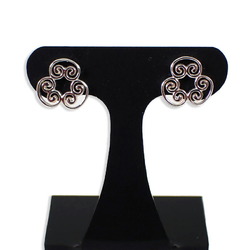 TIFFANY Tiffany 925 Goldoni Triplo Earrings