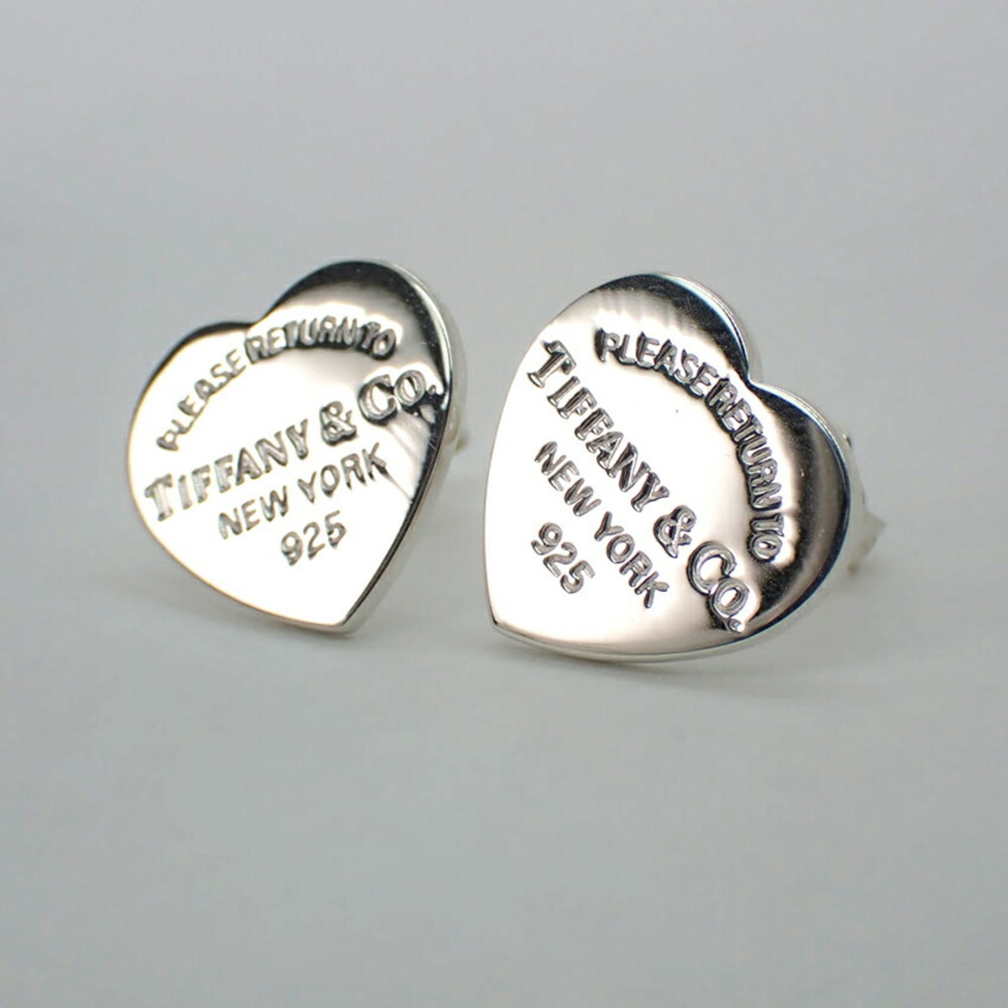 TIFFANY 925 Return to Tiffany Heart Earrings