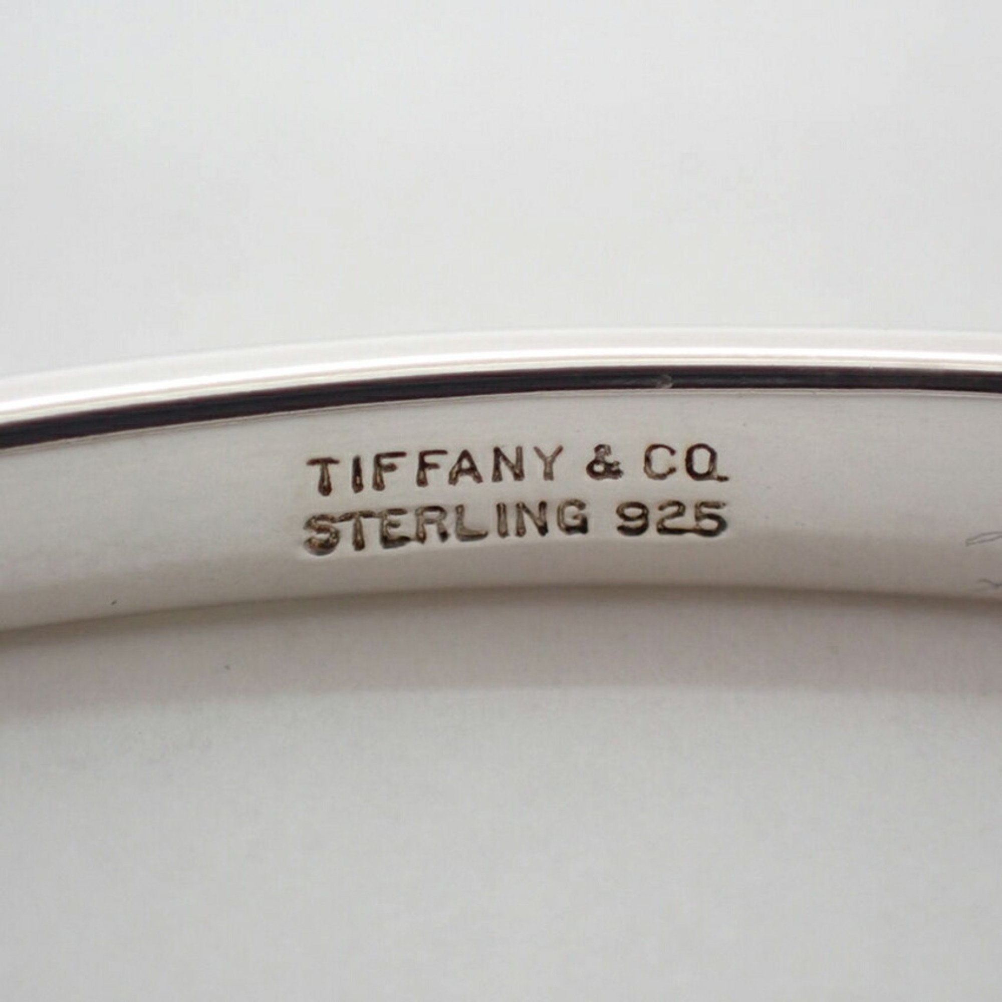 TIFFANY 925 double loop bangle