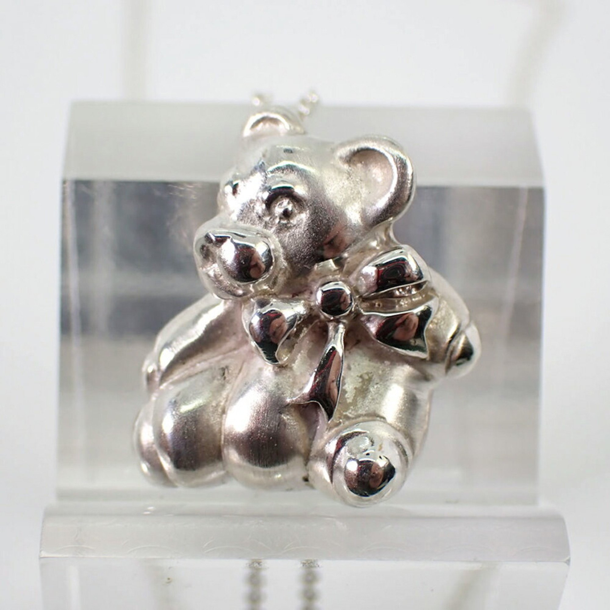 TIFFANY Tiffany 925 Bear Pendant Necklace