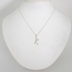 TIFFANY 925 Initial K Pendant Necklace