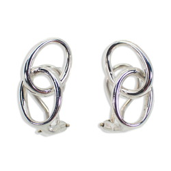 TIFFANY Elsa Peretti 925 Double Loop Earrings