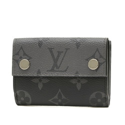 Louis Vuitton Monogram Eclipse Discovery Compact Wallet Tri-fold M45417