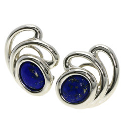 Tiffany & Co. Lapis Lazuli Earrings, Silver, Women's, TIFFANY