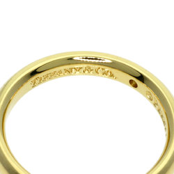 Tiffany Stacking Band 1P Diamond Ring, 18K Yellow Gold, Women's, TIFFANY&Co.