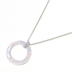 Tiffany Necklace 1837 Circle Pendant SV Sterling Silver 925 Ladies TIFFANY&CO