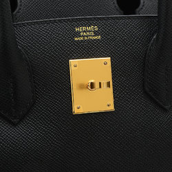 Hermes Birkin 30 Handbag Epson Black W Engraved