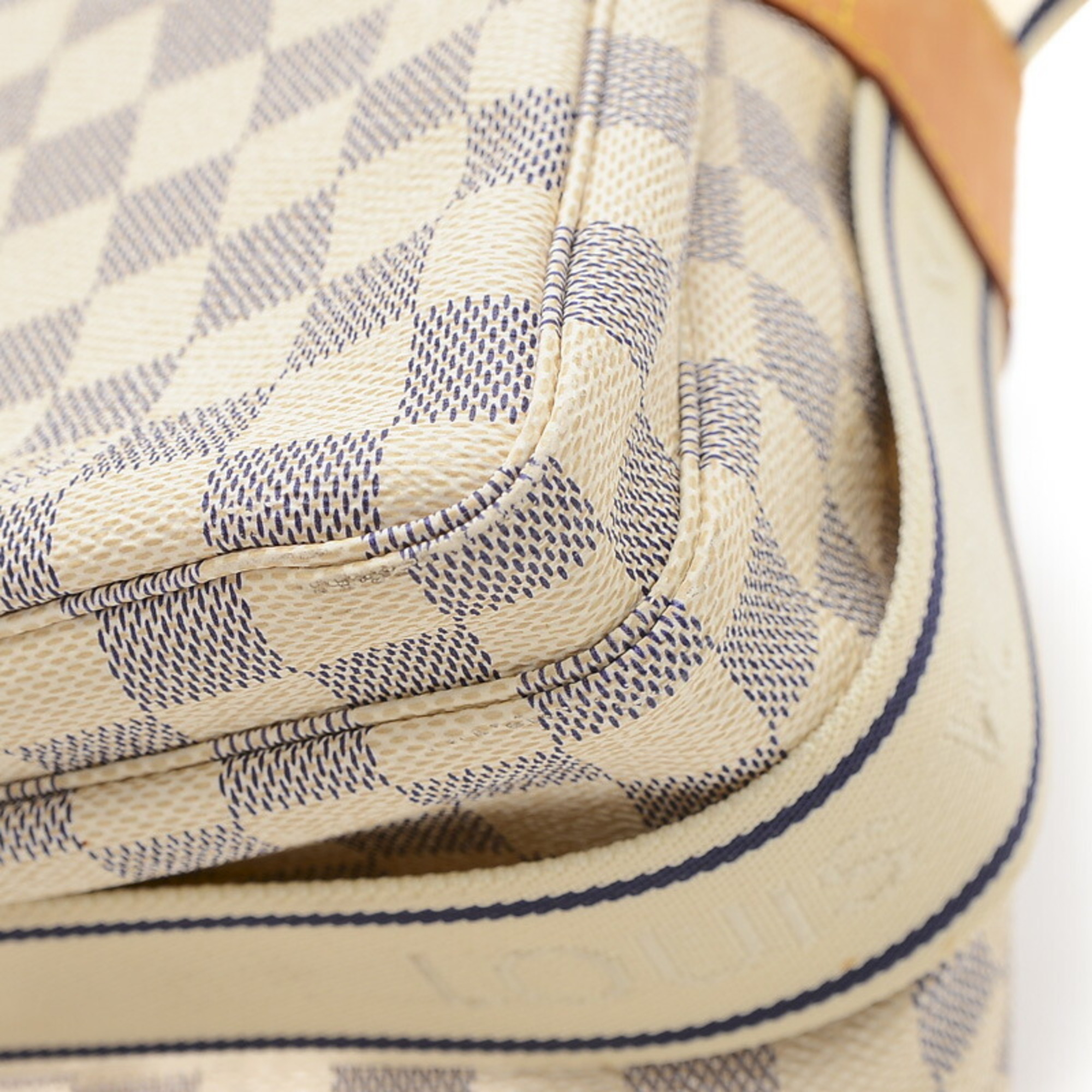 Louis Vuitton Damier Azur Naviglio Shoulder Bag N51189