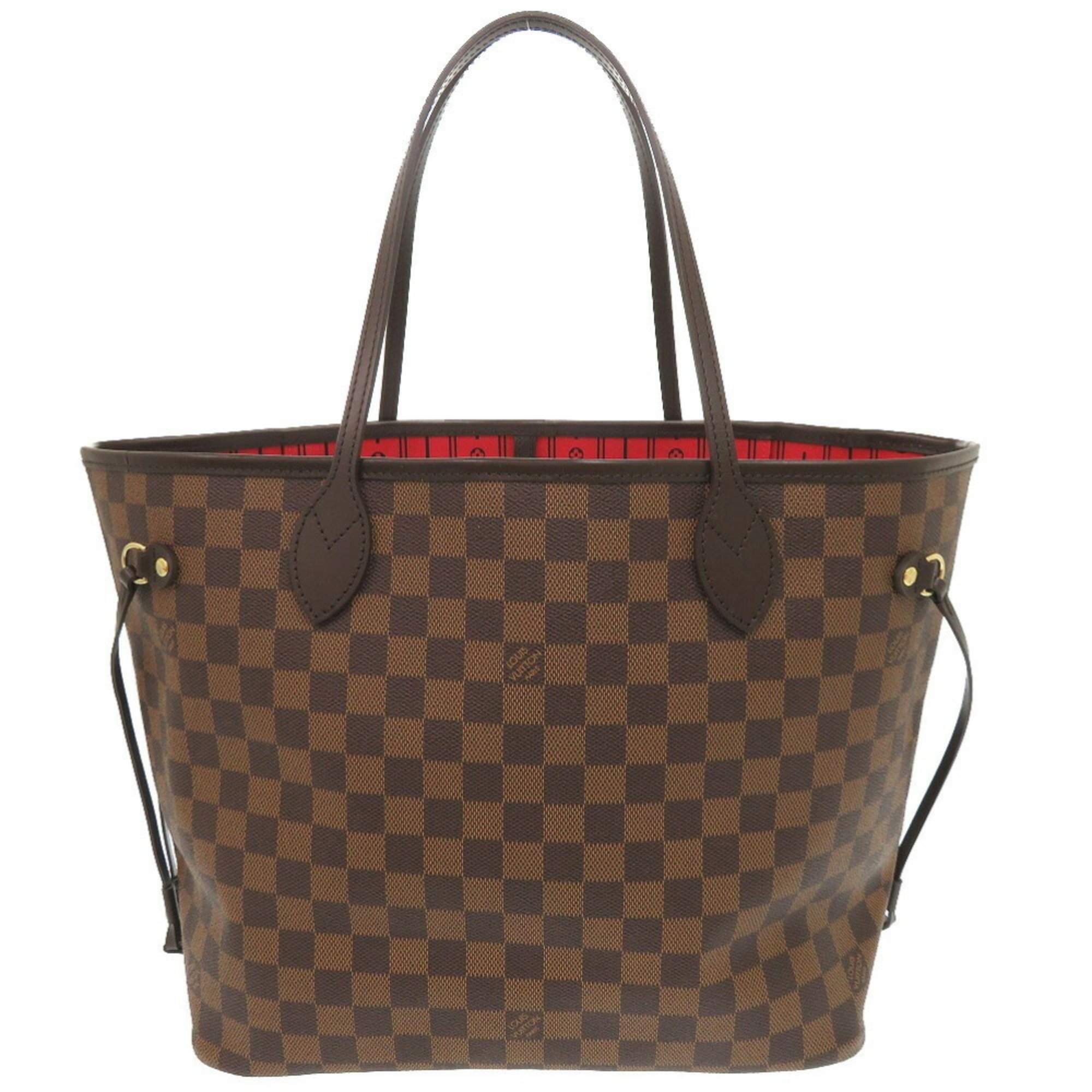 Louis Vuitton Neverfull MM Damier N51105 Tote Bag LV 0208 LOUIS VUITTON