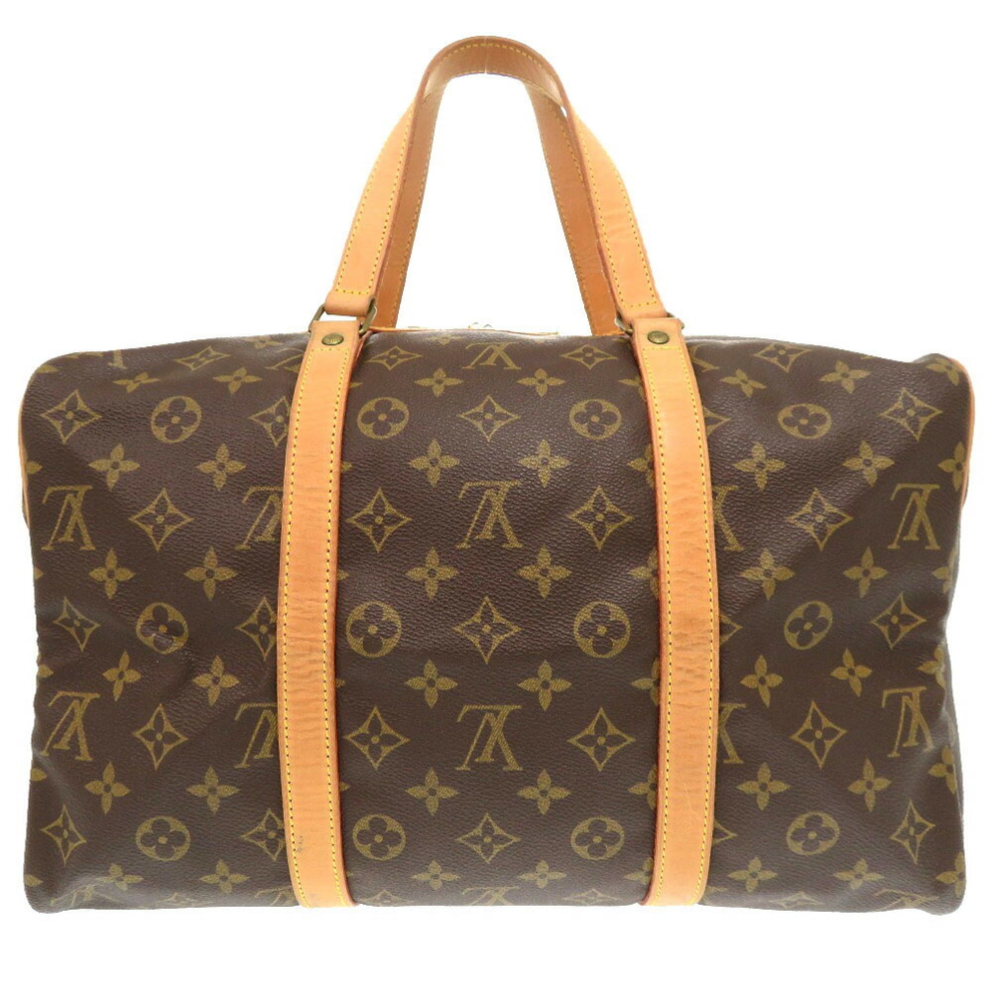 Louis Vuitton Saxe Souple 35 Monogram M41626 Boston Bag LV 0134 LOUIS VUITTON