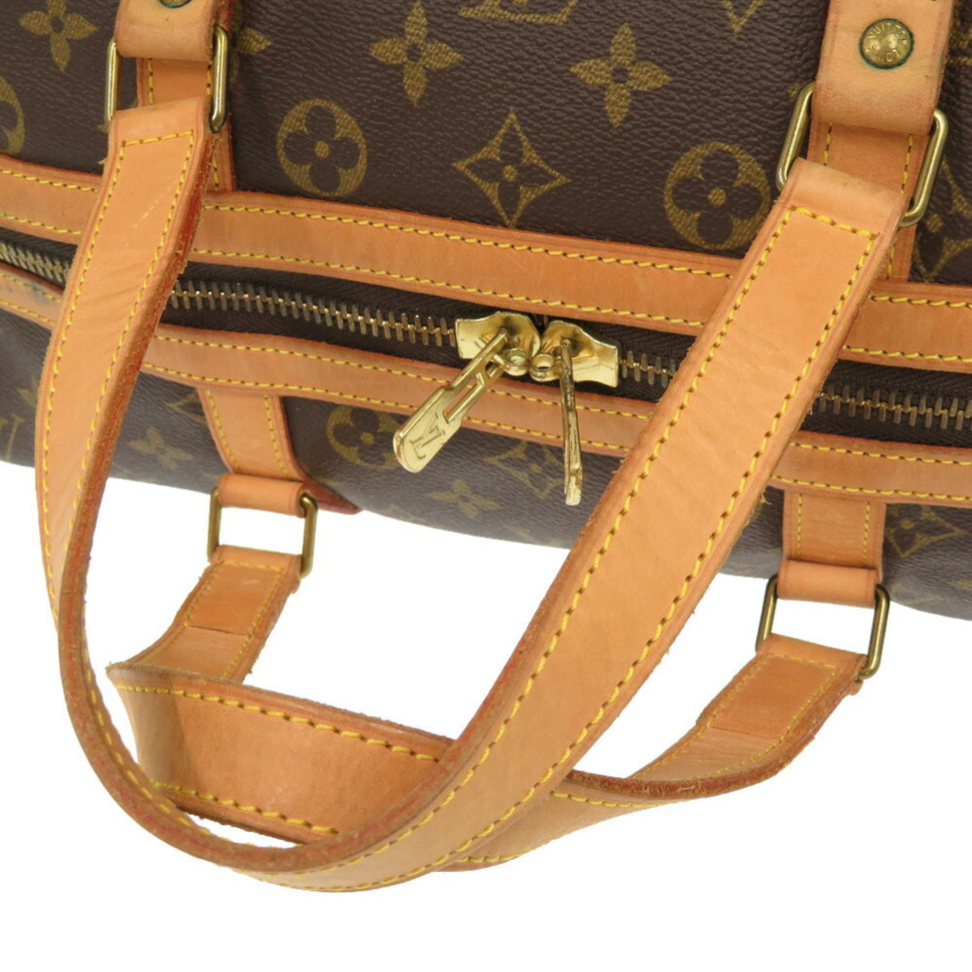 Louis Vuitton Saxe Souple 35 Monogram M41626 Boston Bag LV 0134 LOUIS VUITTON