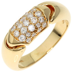 BVLGARI Chertaura Diamond Ring, 18K Yellow Gold, Women's