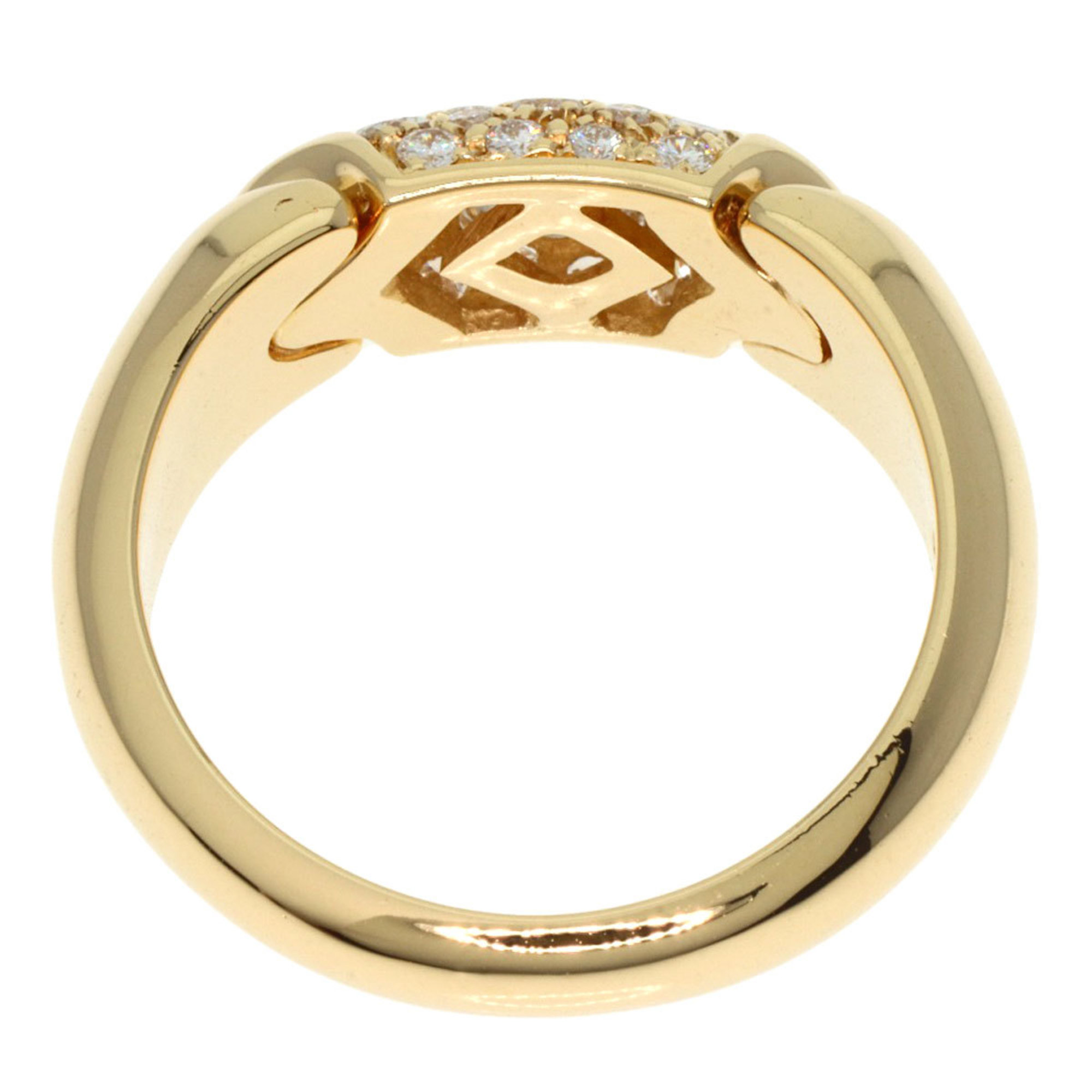 BVLGARI Chertaura Diamond Ring, 18K Yellow Gold, Women's