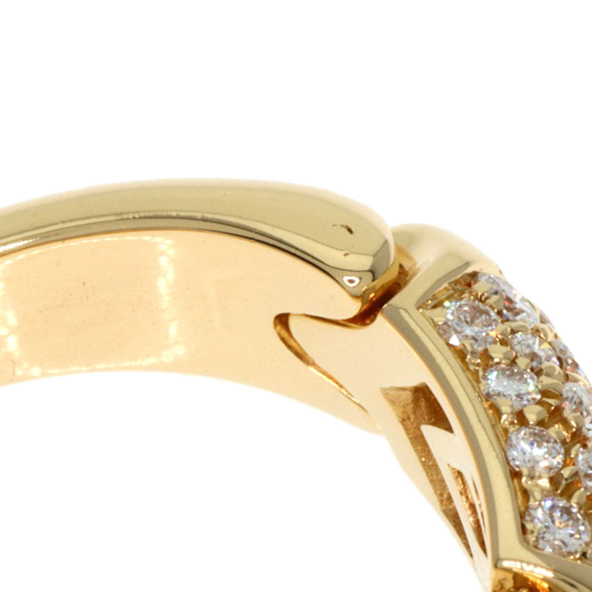 BVLGARI Chertaura Diamond Ring, 18K Yellow Gold, Women's