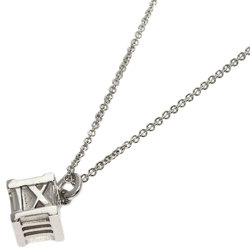 Tiffany Atlas Cube Necklace Silver Women's TIFFANY&Co.