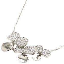 Tiffany Paper Flower Cluster Diamond Necklace in Platinum PT950 for Women, TIFFANY&Co.