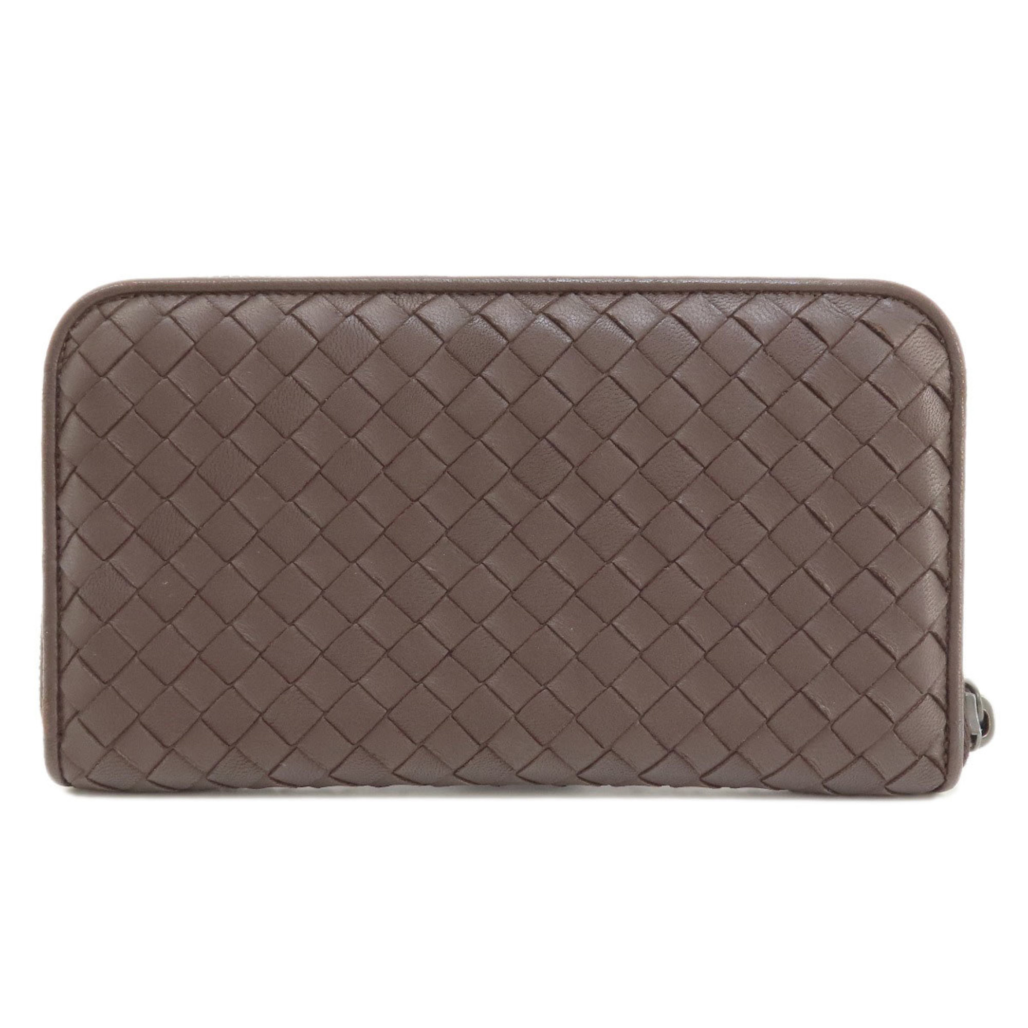 Bottega Veneta Intrecciato Long Wallet Leather Women's BOTTEGA VENETA