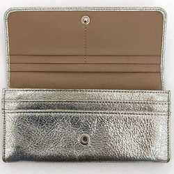 Jimmy Choo bi-fold long wallet silver star studs ec-20698 leather JIMMY CHOO flap ladies