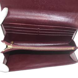 LOUIS VUITTON Louis Vuitton Portefeuille Sarah Long Wallet Vernis Amaranth M93524 TS1131