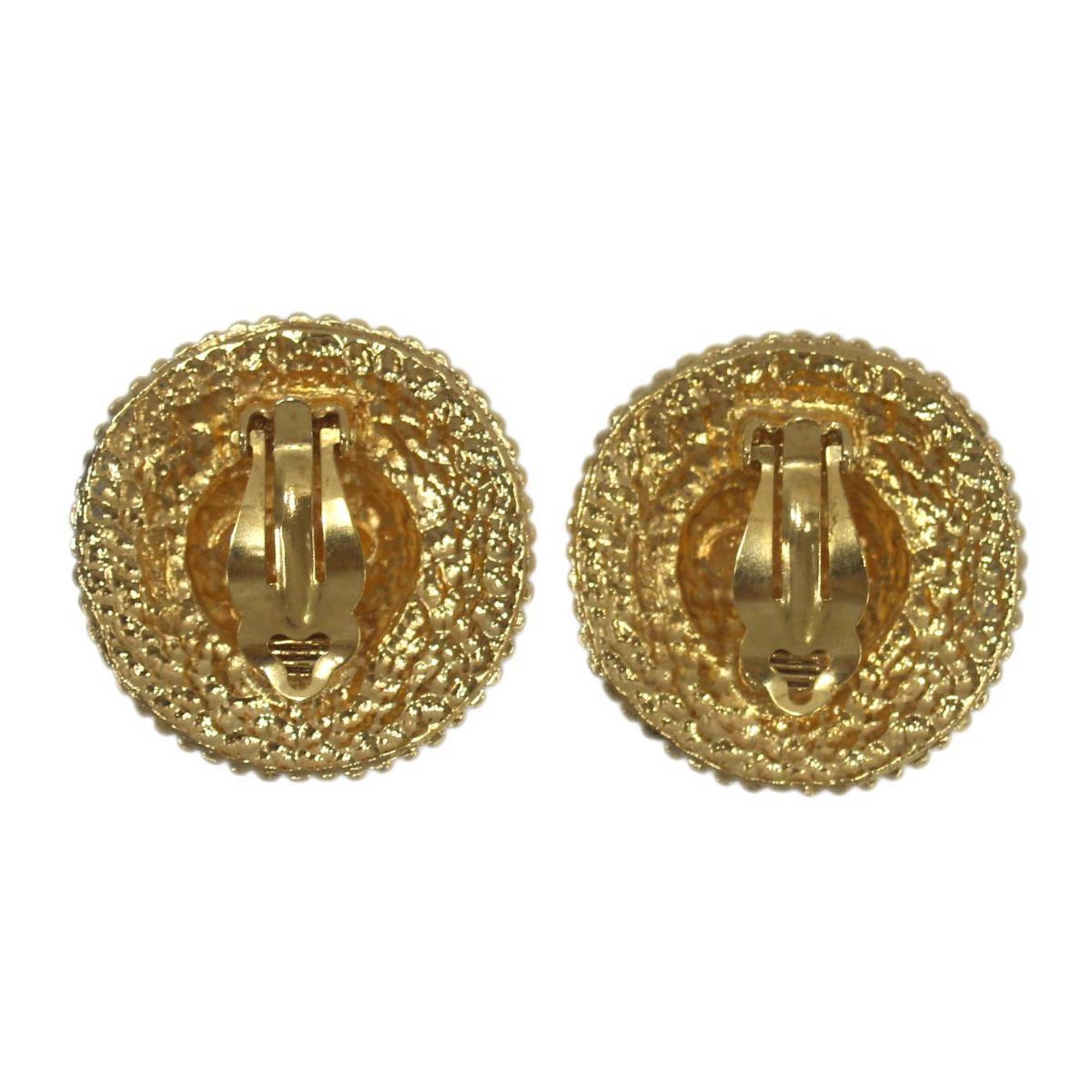 CHANEL Chanel Earrings Gold