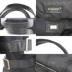 CHANEL Tote GM Bag New Travel Line Black 9147297 Body seal only