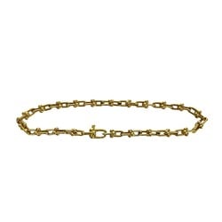 TIFFANY&Co. Tiffany HardWear Microlink K18 Yellow Gold Chain Bracelet Bangle 38766