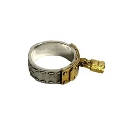 HERMES Kelly Ring Silver 925 K18 Gold Women Men 99900