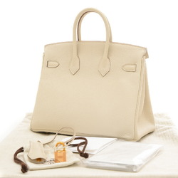 Hermes Birkin 25 handbag Togo Crepe Y stamp