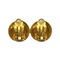 CHANEL 96A Coco Mark Earrings Ear Cuffs for Women Gold 74255