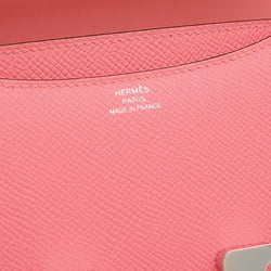 Hermes Constance 18 Miroir Shoulder Bag Epson Rose Azalee W Engraved