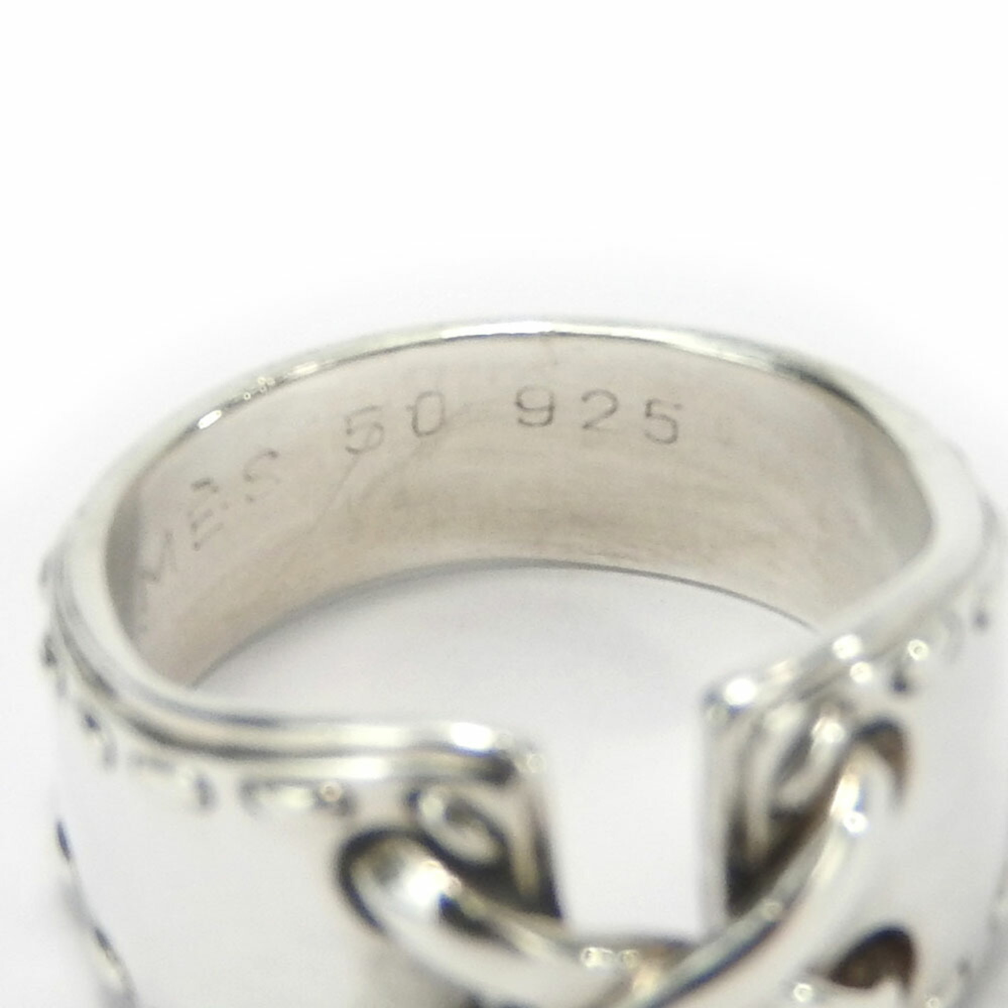 Hermes Rings Mexican Ring 50 Silver 925 Approx. 5.7g Women's Men's HERMES