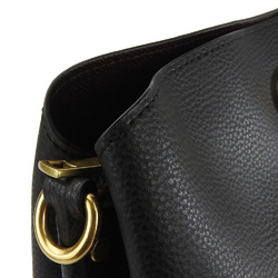 Coach Shoulder Bag C2621 Leather Black Women's COACH